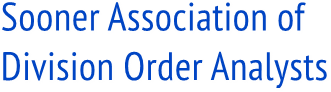Sooner Association of
Division Order Analysts